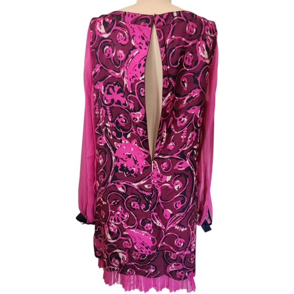 TORY BURCH🔖NWT! "Dorrance" Wool & Silk Shift Dress - Size 12 - Picture 10 of 17